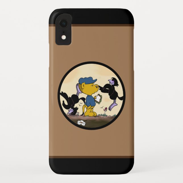 Capa Para iPhone, Case-Mate Ferald e o Pesky Crows (Verso)