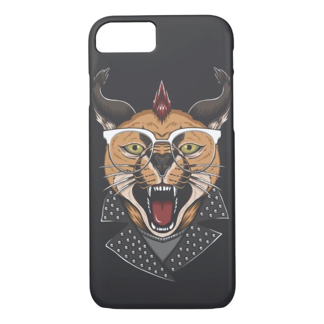 Capa Para iPhone, Case-Mate Ferocious Rocker Tiger (Verso)