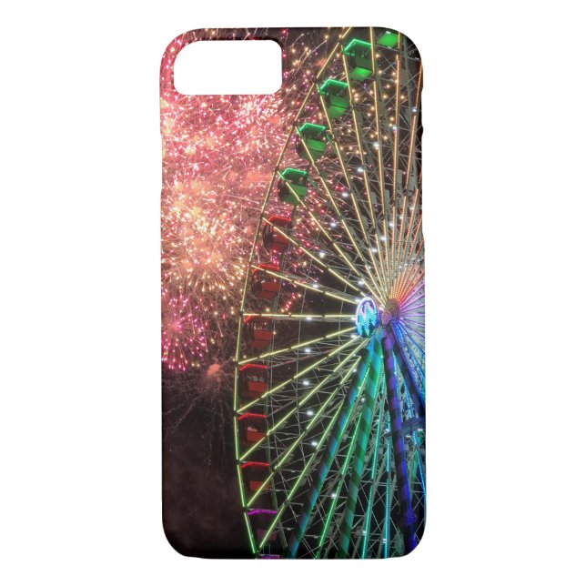 Capa Para iPhone, Case-Mate Ferris Wheel e Fireworks (Verso)