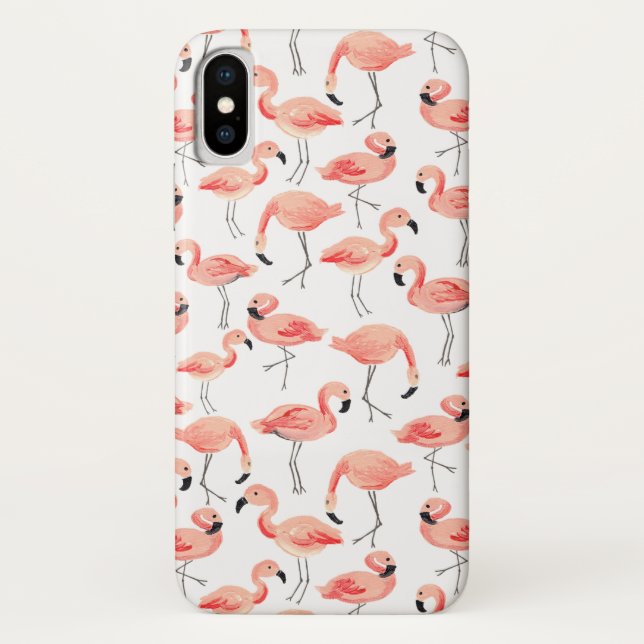 Capa Para iPhone, Case-Mate Festa Flamingo (Verso)