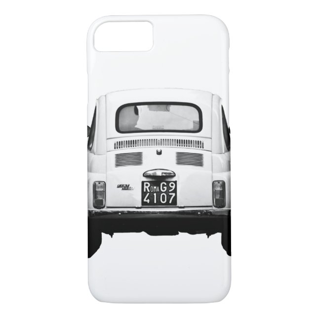 Capa Para iPhone, Case-Mate Fiat 500 em Roma, Italia (Verso)