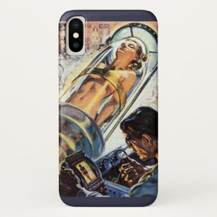 Capa Para iPhone Da Case-Mate Ficção Científica Vintage, Experiência de Laborató