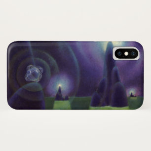 Capa Para iPhone Da Case-Mate Ficção científica vintage, planeta do espaço sider