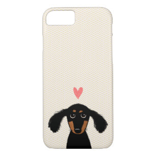 Capa Para iPhone Da Case-Mate Filhote de cachorro de cabelos compridos bonito do