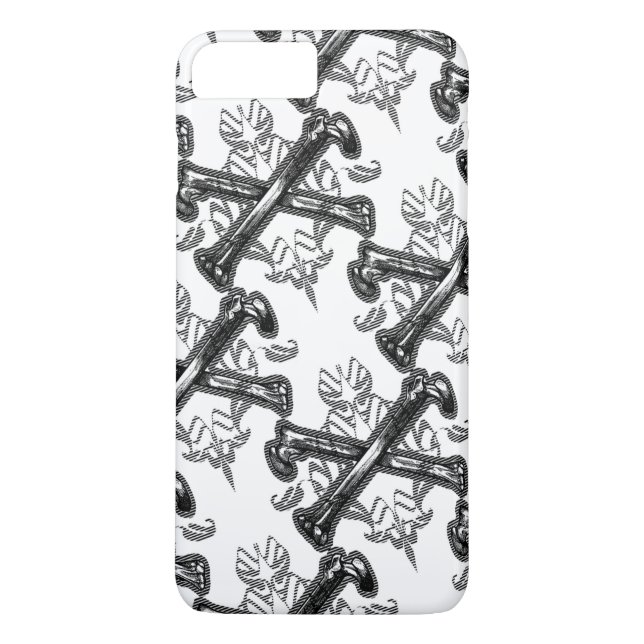 Capa Para iPhone, Case-Mate Filigrana de ossos cruzados (Verso)