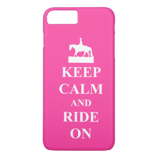 Capa Para iPhone Da Case-Mate Fique calmo e monte, rosa