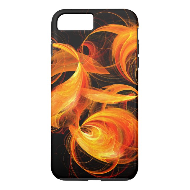 Capa Para iPhone, Case-Mate Fireball Abstrato Art Duro (Verso)