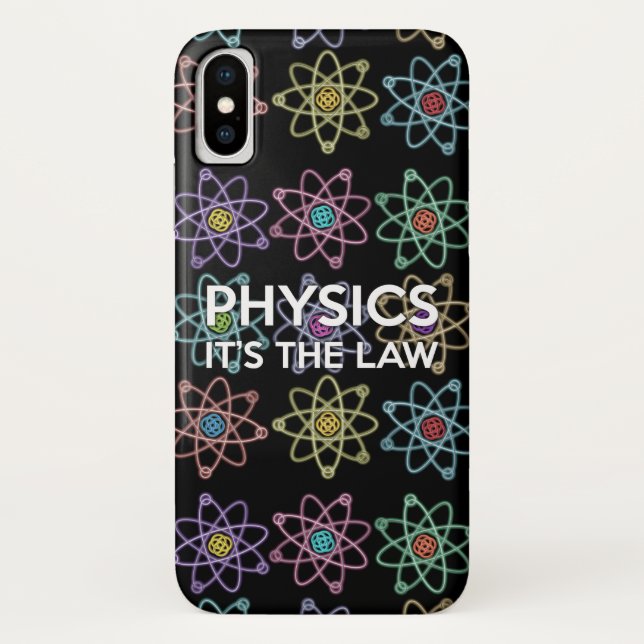 Capa Para iPhone, Case-Mate FÍSICA. É LEI Ciência (Verso)