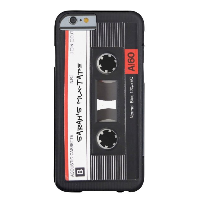 Capa Para iPhone, Case-Mate Fita de Cassete Retroativa Personalizada (Verso)