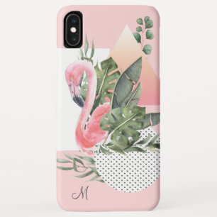 Capa Para iPhone Da Case-Mate Flamingo Tropical Feminino com Monograma