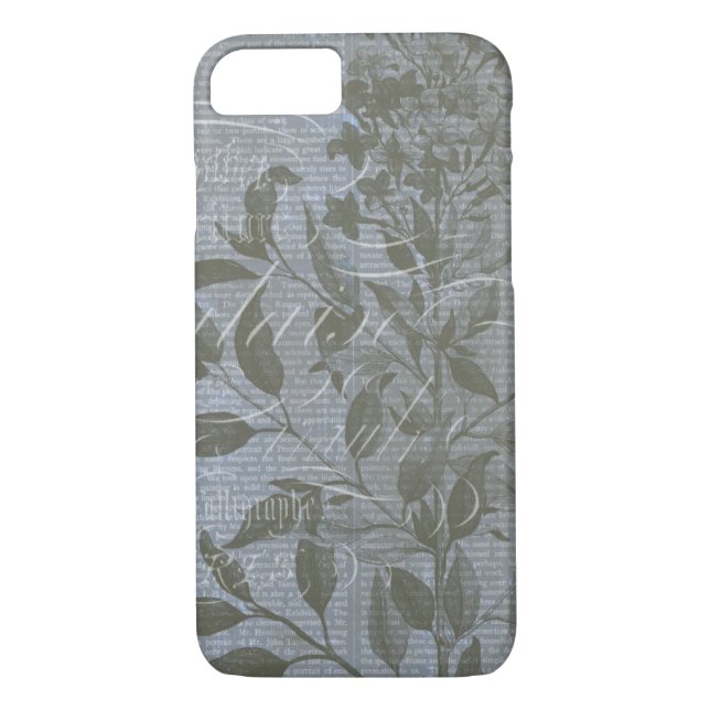 Capa Para iPhone, Case-Mate Fleur de Bleu I (Verso)