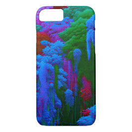 Capa iPhone 8/ 7 Flippiges cooles buntes Top Design für