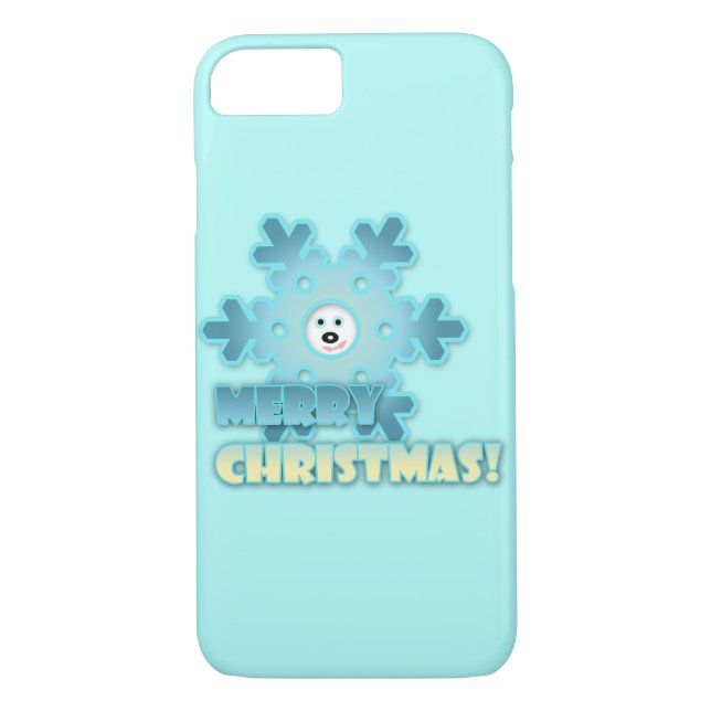 Capa Para iPhone, Case-Mate Floco de neve de Natal (Verso)