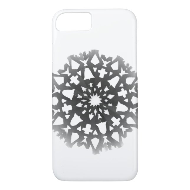 Capa Para iPhone, Case-Mate Floco de neve fonecase (Verso)