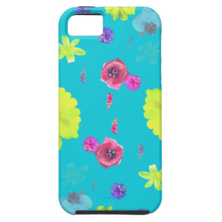 Capa Tough Para iPhone 5 flor