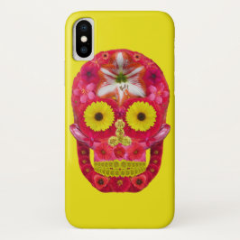 Capa Para iPhone Da Case-Mate Flor - Caveira 6