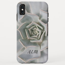 Capa Para iPhone Da Case-Mate Flor de Cactus Branco Monograma