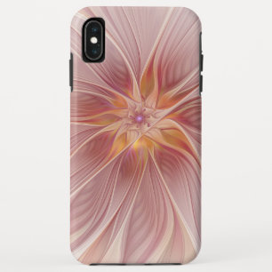 Capa Para iPhone Da Case-Mate Flor de Sono Floral de Cor Rosa Mole Abstrato