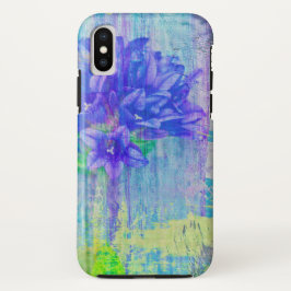 Capa Para iPhone Da Case-Mate Flor em Violeta Azul
