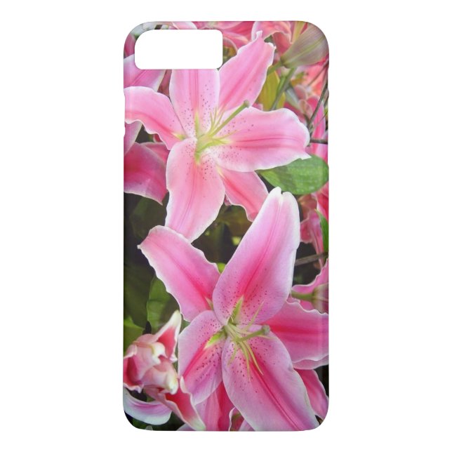 Capa Para iPhone, Case-Mate Flor rosa (Verso)