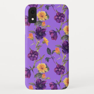 Capa Para iPhone Da Case-Mate Floral Boho Chic Roxo