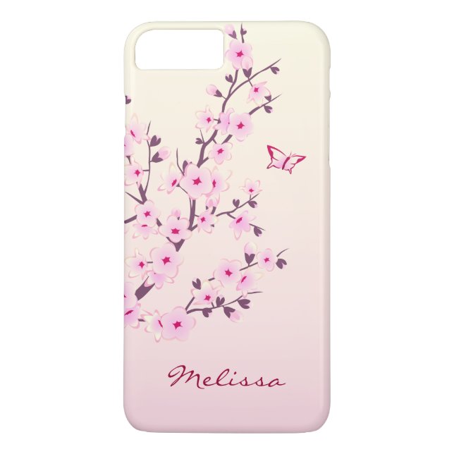 Capa Para iPhone, Case-Mate Floral Cherry Blossomo Rosa (Verso)
