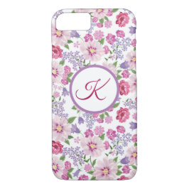 Capa iPhone 8/ 7 Floral do primavera modelado