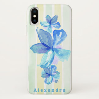 Capa Para iPhone Da Case-Mate Floral Personalizado em Aquarela