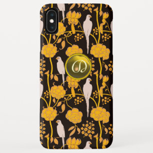 CAPA PARA iPhone DA Case-Mate FLORAL PRETO AMARELO, MONOGRAMA GEMSTONE PARROTS
