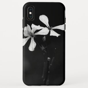 Capa Para iPhone Da Case-Mate floral preto e branco minimalista