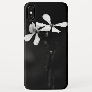 Capa Para iPhone Da Case-Mate floral preto e branco minimalista