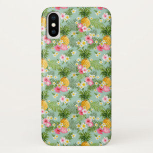 Capa Para iPhone Da Case-Mate Flores & abacaxis tropicais
