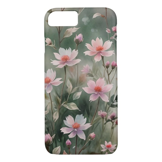 Capa Para iPhone, Case-Mate Flores bonito (Verso)