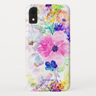 Capa Para iPhone Da Case-Mate Flores bonito Boho Floral Watercolor Design