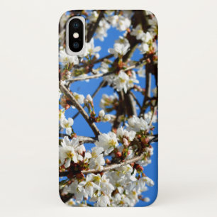 Capa Para iPhone Da Case-Mate Flores brancas de Primavera, cerejeira