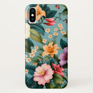 Capa Para iPhone Da Case-Mate Flores Coloridas da primavera, Padrão Flamental Di
