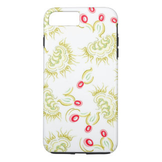 Capa iPhone 8 Plus/7 Plus Flores de cactos