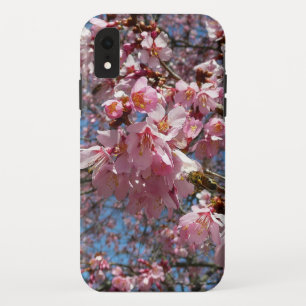 Capa Para iPhone Da Case-Mate Flores de cerejeira e primavera do rosa da abelha