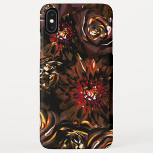 Capa Para iPhone Da Case-Mate Flores de Jardim Escuro Brilho de Outono