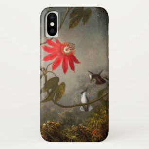 Capa Para iPhone Da Case-Mate Flores de Paixão com Pássaros Hummingbird