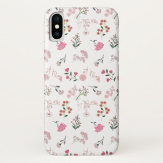 Capa Para iPhone Da Case-Mate Flores Delicadas Associadas no Impressão de Padrão