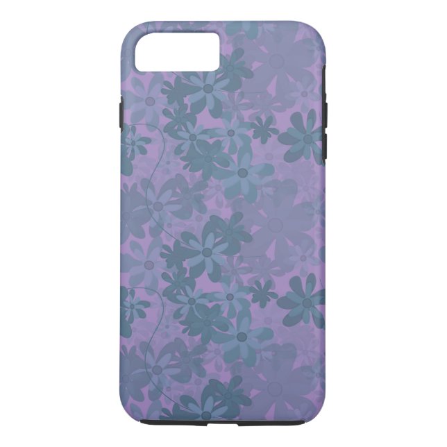 Capa Para iPhone, Case-Mate Flores no Sangue (Brilho da Lavanda) (Verso)