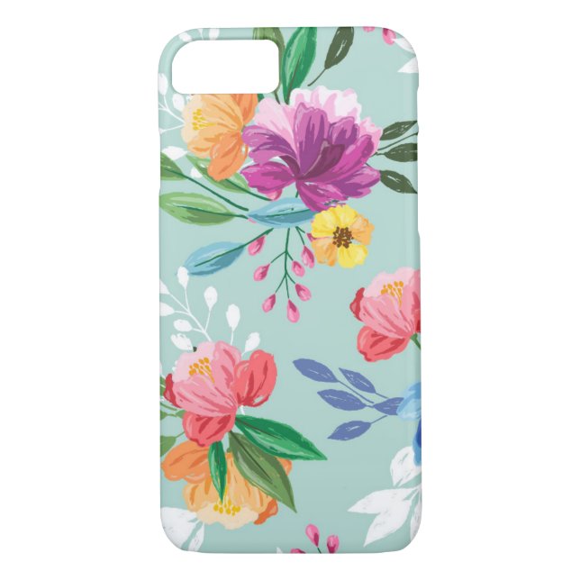 Capa Para iPhone, Case-Mate Flores pintadas incríveis (Verso)