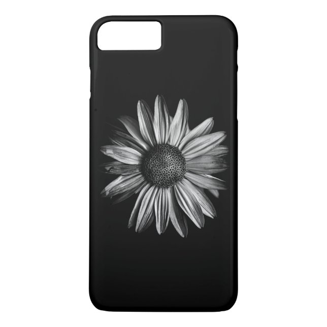 Capa Para iPhone, Case-Mate Flores Pretas E Brancas 18 (Verso)
