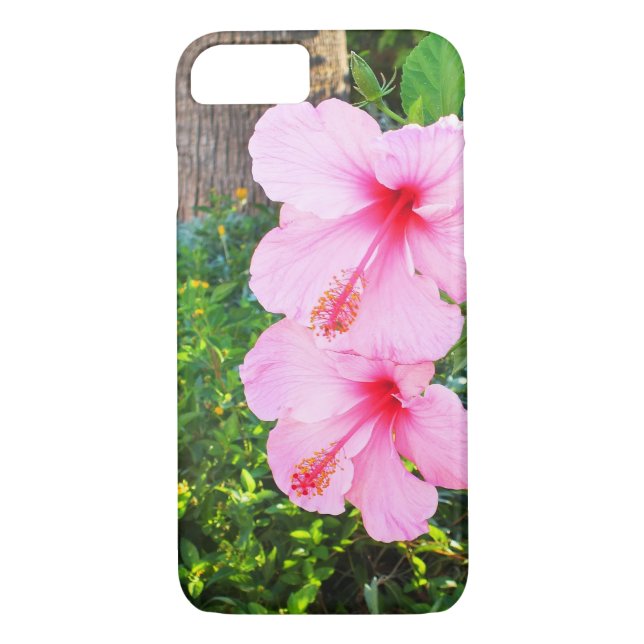 Capa Para iPhone, Case-Mate Flores rosa Hibiscus (Verso)