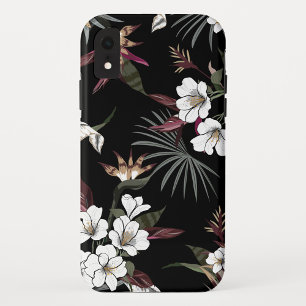 Capa Para iPhone Da Case-Mate Flores Tropicais Escuras
