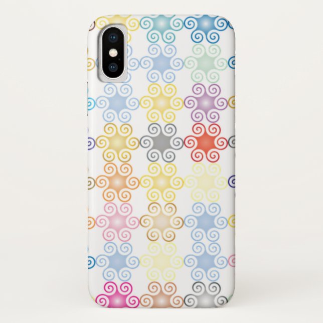 Capa Para iPhone, Case-Mate Flores | Zazzle_Growth. (Verso)