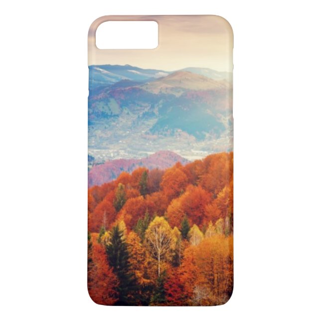 Capa Para iPhone, Case-Mate Floresta de outono de montanha (Verso)