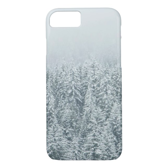 Capa Para iPhone, Case-Mate Floresta do inverno (Verso)