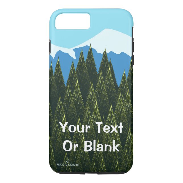 Capa Para iPhone, Case-Mate Floresta Fractal (Verso)